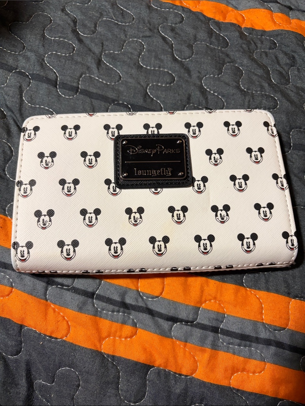 Loungefly x Disney Parks White Mickey Mouse Wallet